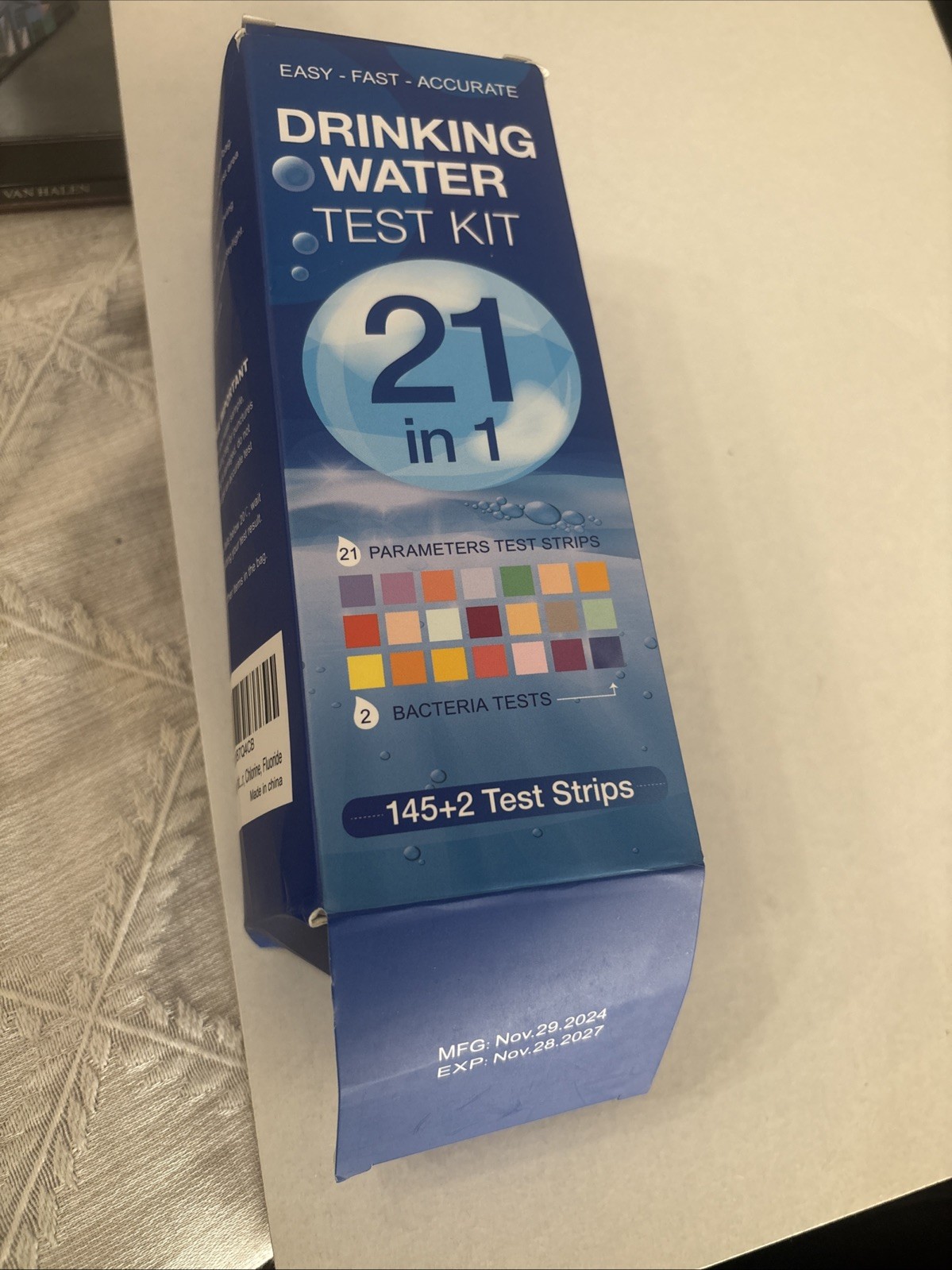 21 In 1 Drinking Water Test Mighty Care New Expires27