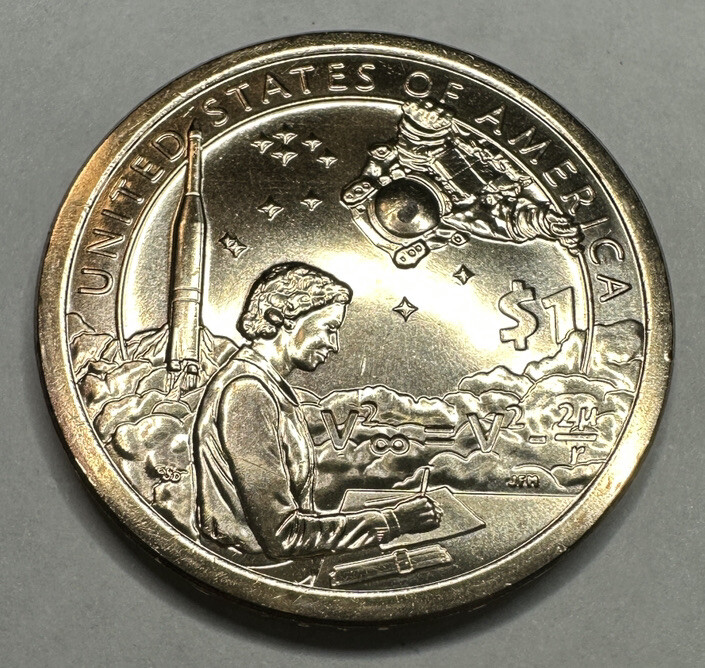2019-P Native American Space Program Sacagawea  $1 Dollar Coin. Uncirculated BU