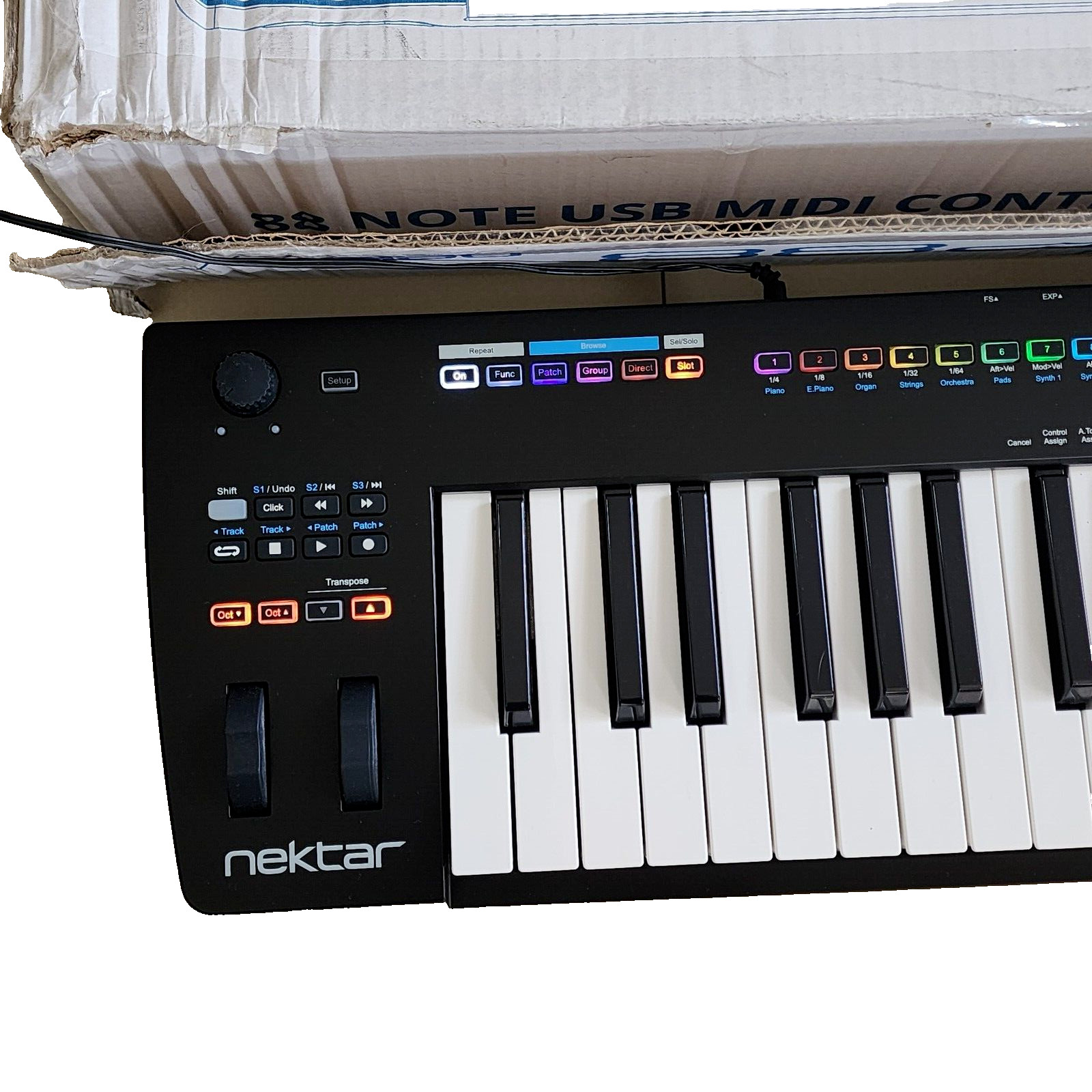 Nektar Impact GXP88 - 88 key MIDI Controller Keyboard - Black - Slightly Used