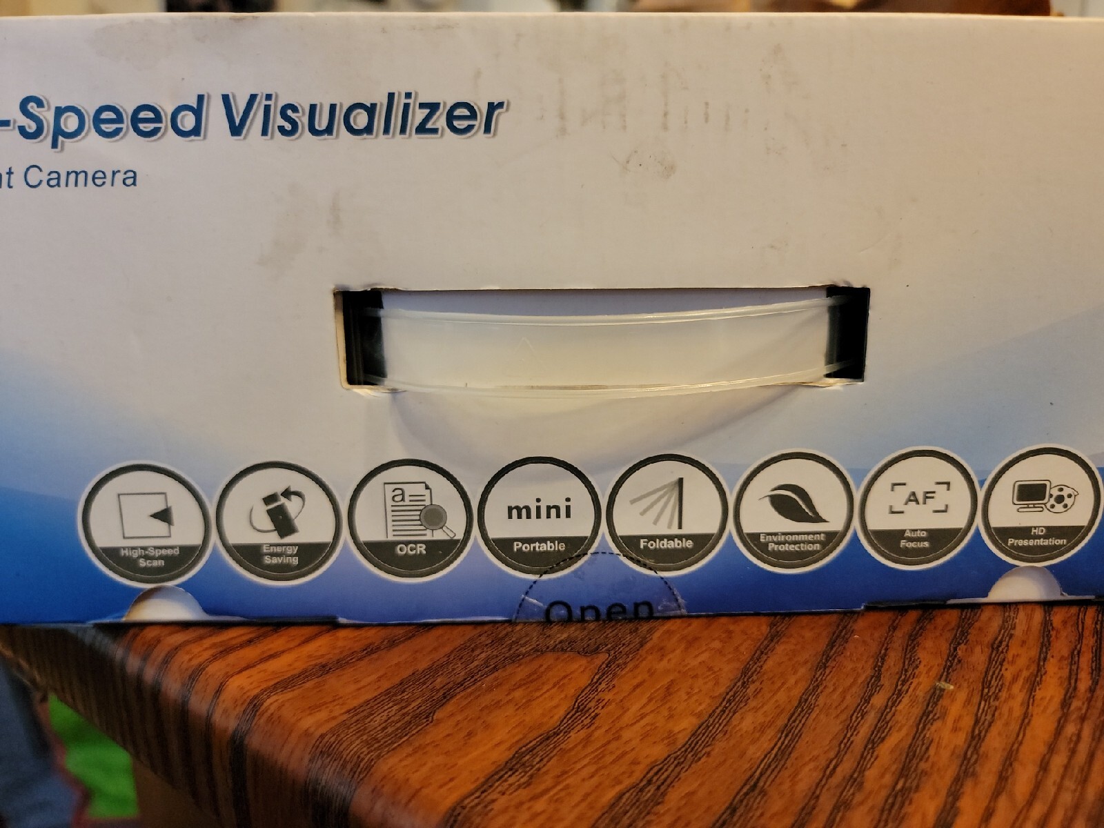 eloam VE802AF Portable Document Camera HDMI VGA Port OCR Visual Presenter