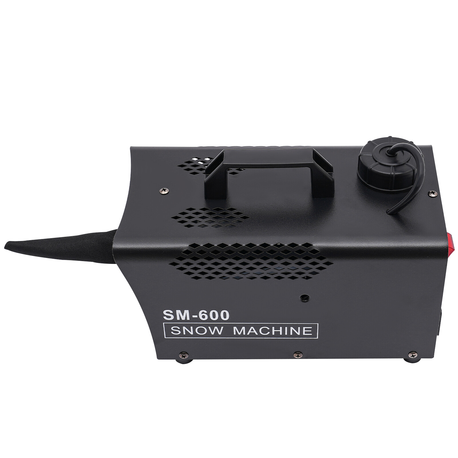 600W DJ Snow Machine Stage Snowflake Machine With Remote Control Christmas Decor
