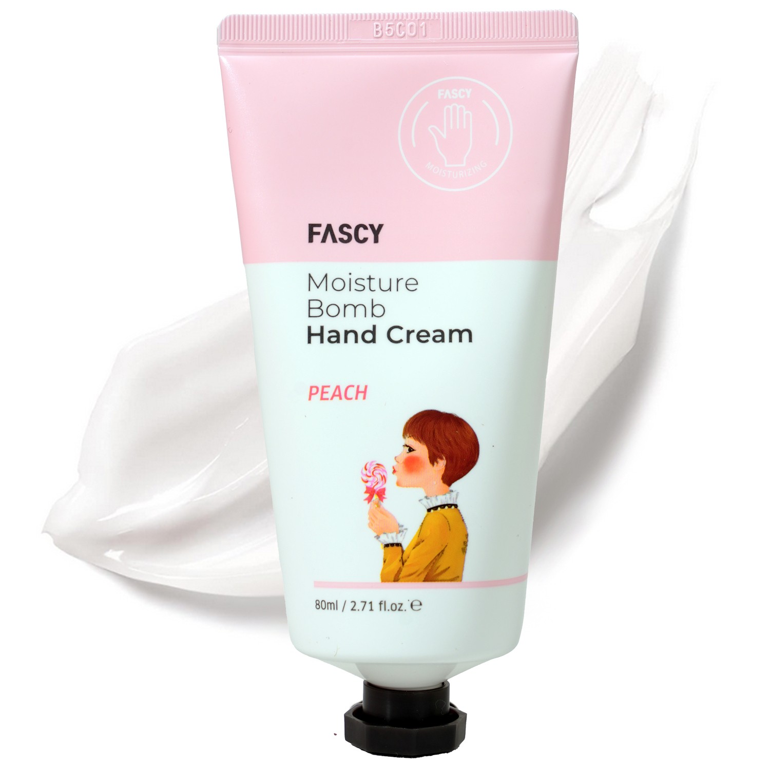 Moisture Bomb Hand Cream Cream, Protects Dry Hands,Fast-Absorbing,Korean Beauty