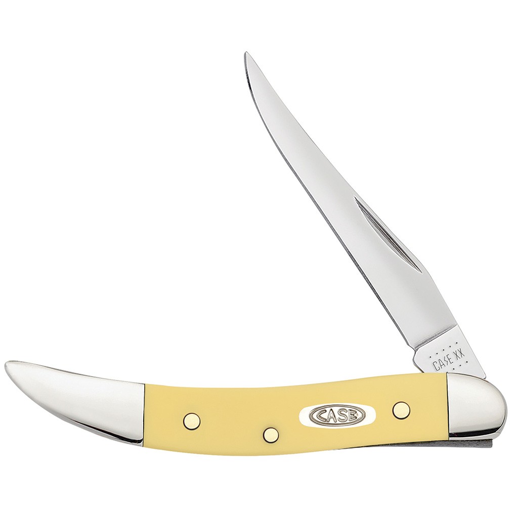 CASE XX KNIVES YELLOW SYNTHETIC SS - SMALL TEXAS TOOTHPICK 310096 SS (81095) POC