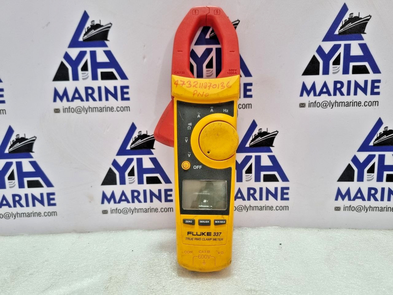 FLUKE 377 TRUE RMS CLAMP METER FOR PARTS