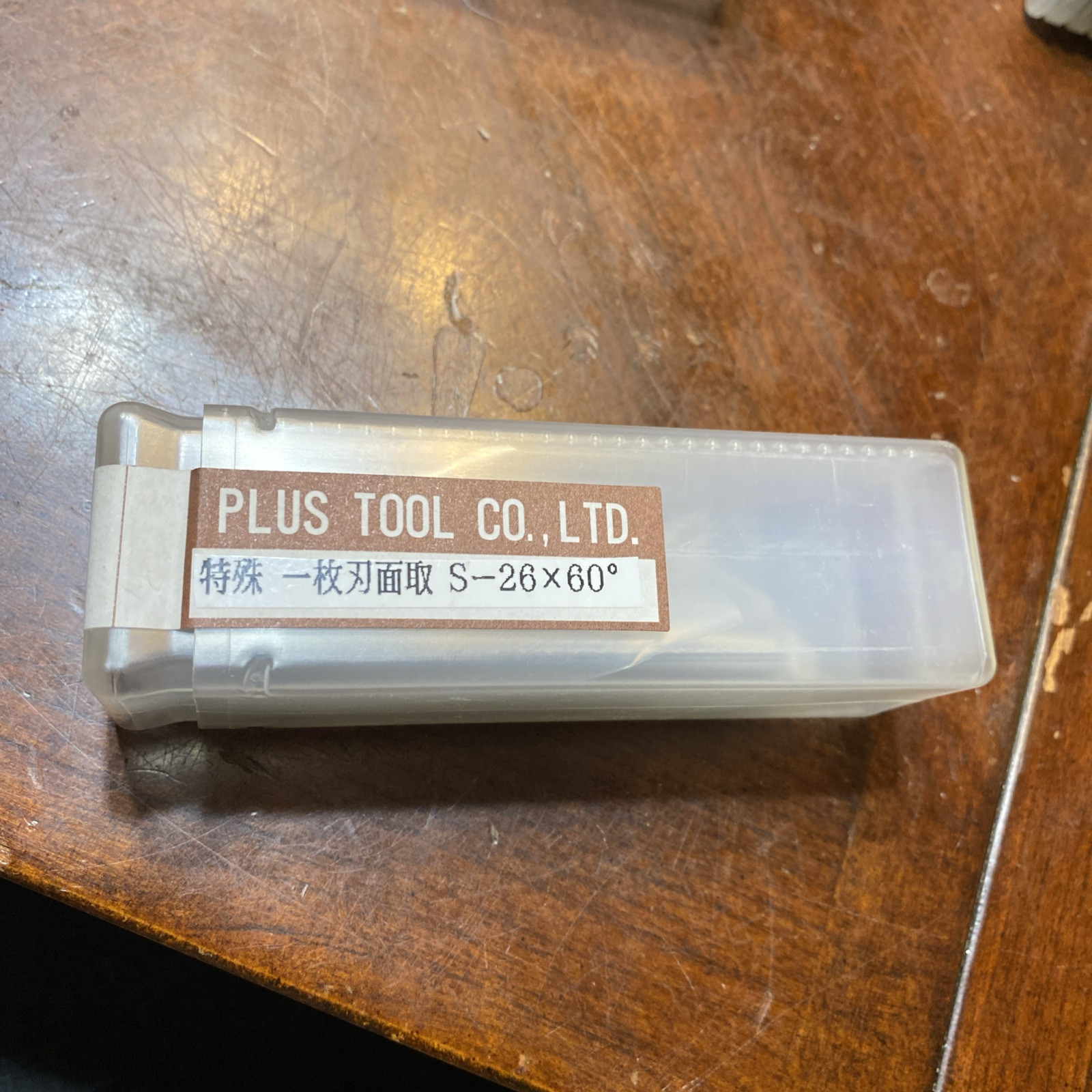 Plus Tool Co Ltd. Countersink Drill Bit HSS LE S-26x60degree 1 Fl (D19)