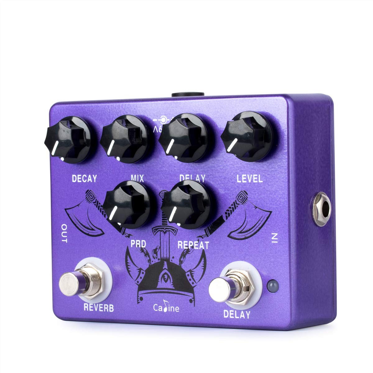 CP-80 Ragnarok Digital Reverb & Analog Delay Guitar Effect Pedal