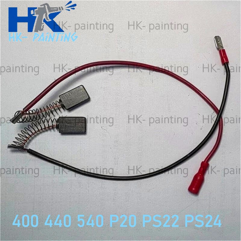 Replacement Carbon Brush & Motor Kit Fits P20 PS22 PS24 Powder Spray System