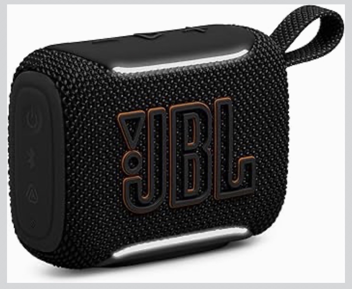 JBL GO-5-BLACK Compact Waterproof and Drop-Proof Speaker (2026)