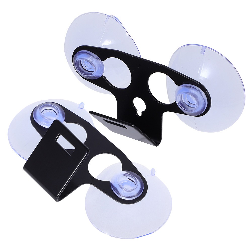 2 Pcs Suction Cup Cradle Mount Windshield Radar Bracket Car Holder Dashboard