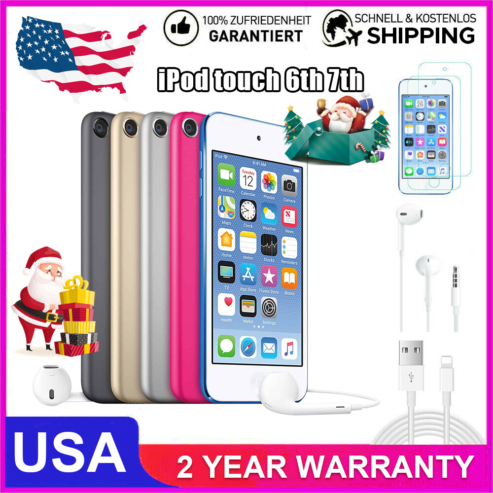 NEW Apple iPod Touch 7th 6th Generation 128/256GB Sealed Box 1-year warranty Lot