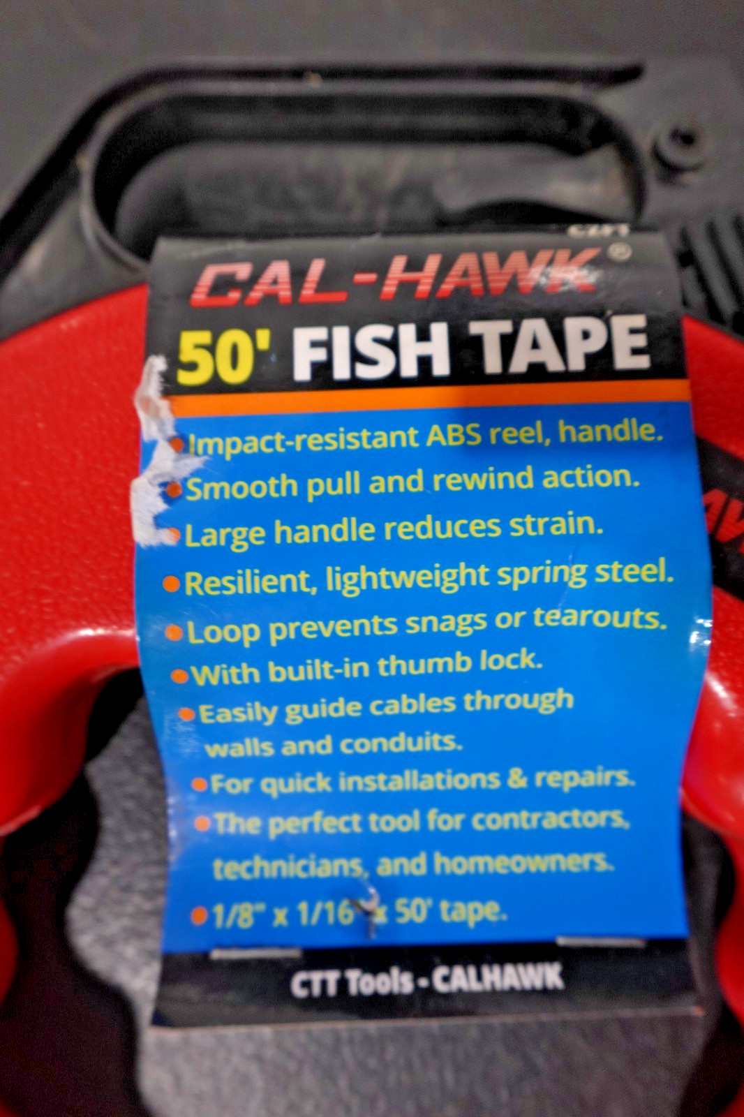 Cal-Hawk 50' Fish Tape