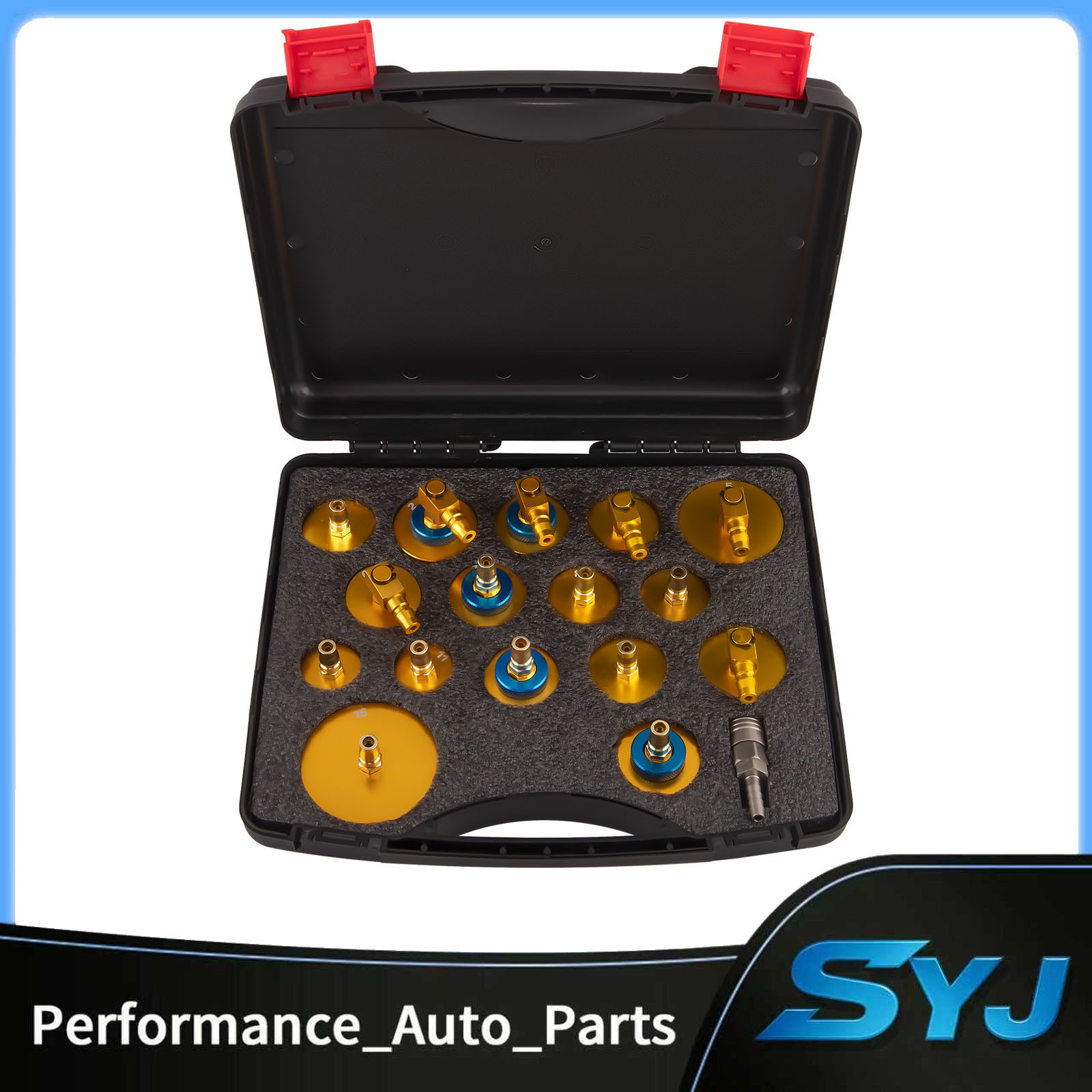 Master Cylinder Adapter Set Brake Fluid Bleeding Tool Brake Bleeder Adapter Kit