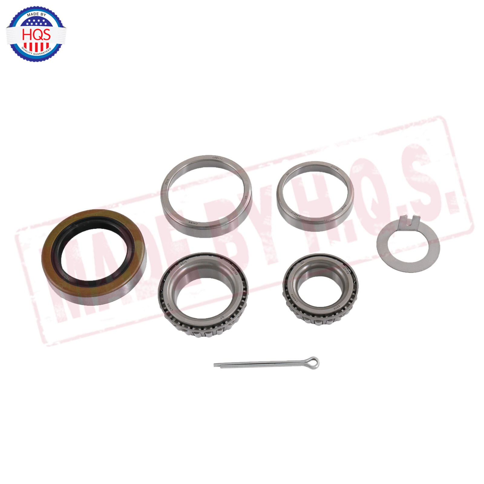 New 4PCS 3500lb Trailer Hub Bearings Kit L68149 L44649 Trailer Axel 84 Spindle