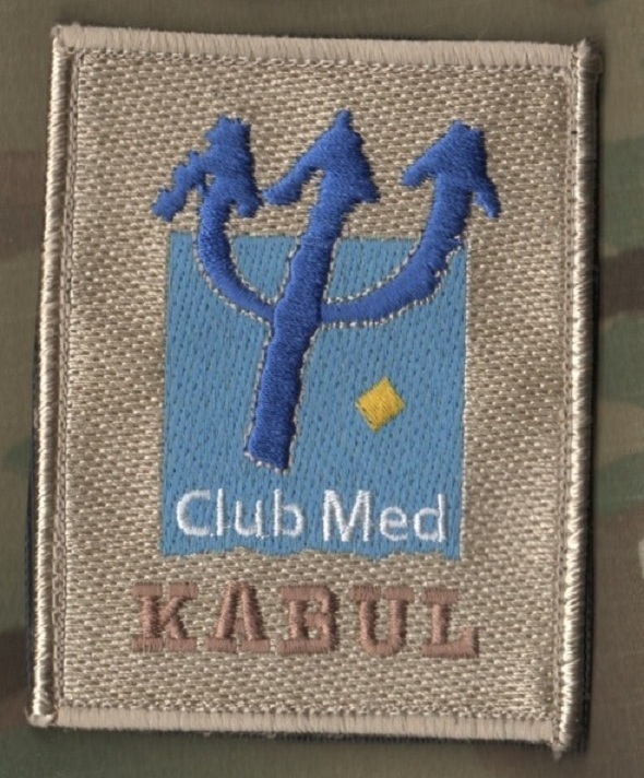 ELITE USMC GRADS US EMBASSY SECURITY AFGHANISTAN vêlkrö PATCH: Club Med KABUL