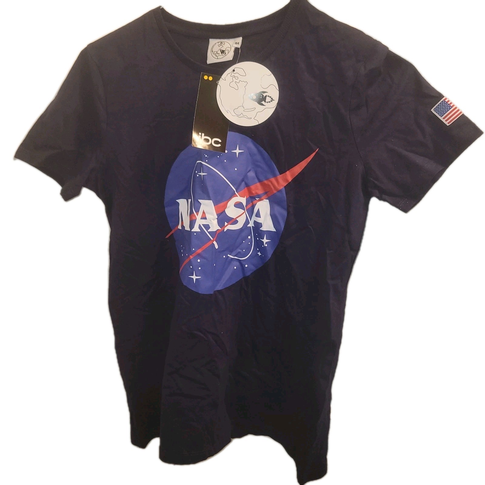 NASA Navy Blue T Tee Shirt Top Youth Medium NWT New