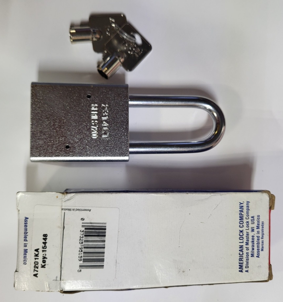 American Lock A7201ka Padlock, Keyed Alike