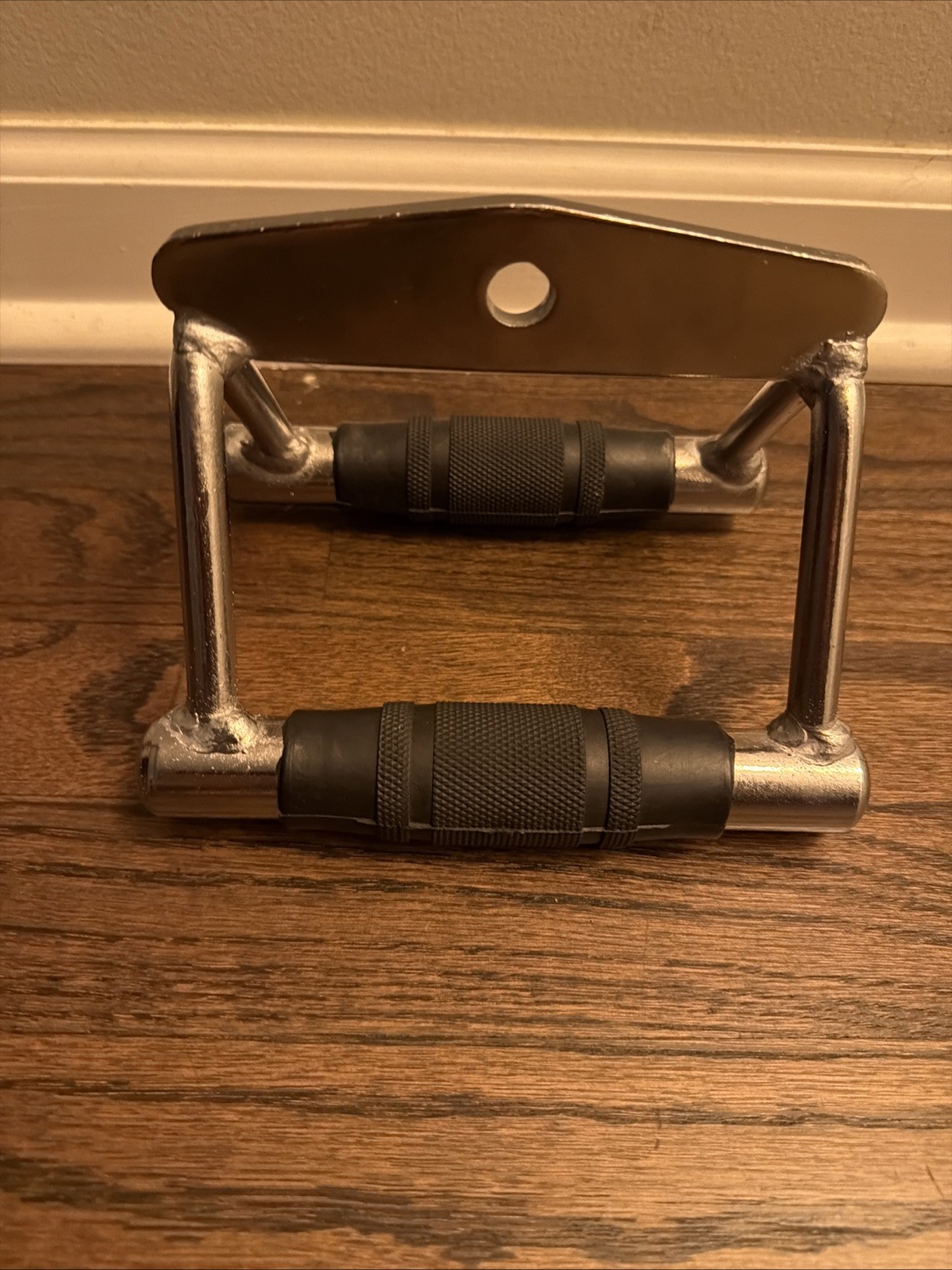 Cable Machine Attachment D Double Handle Attachment Row Good Condition