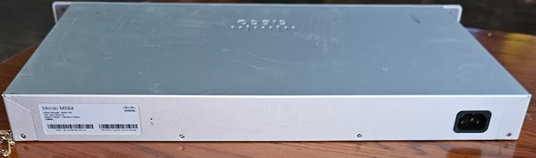 Cisco Meraki MX84-HW Cloud Managed Security Firewall Appliance Unclaimed