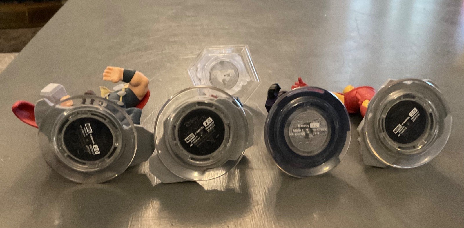 Disney Infinity 2.0 MARVEL FIGURES Thor, Black Widow, Hiro Hamada, & Iron Man
