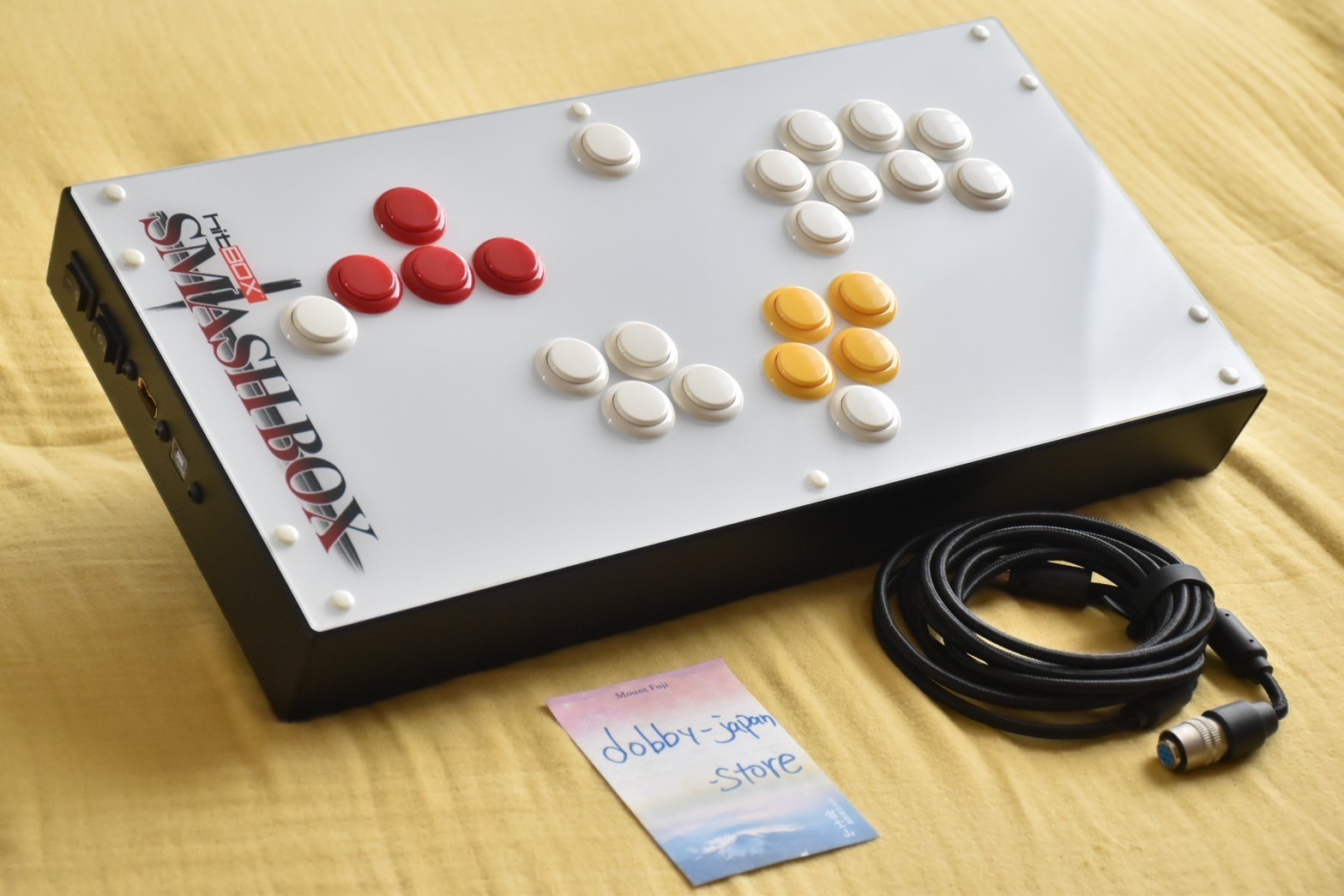 Hitbox Arcade Smash Box (Smashbox) Leverless Controller From JAPAN MINT