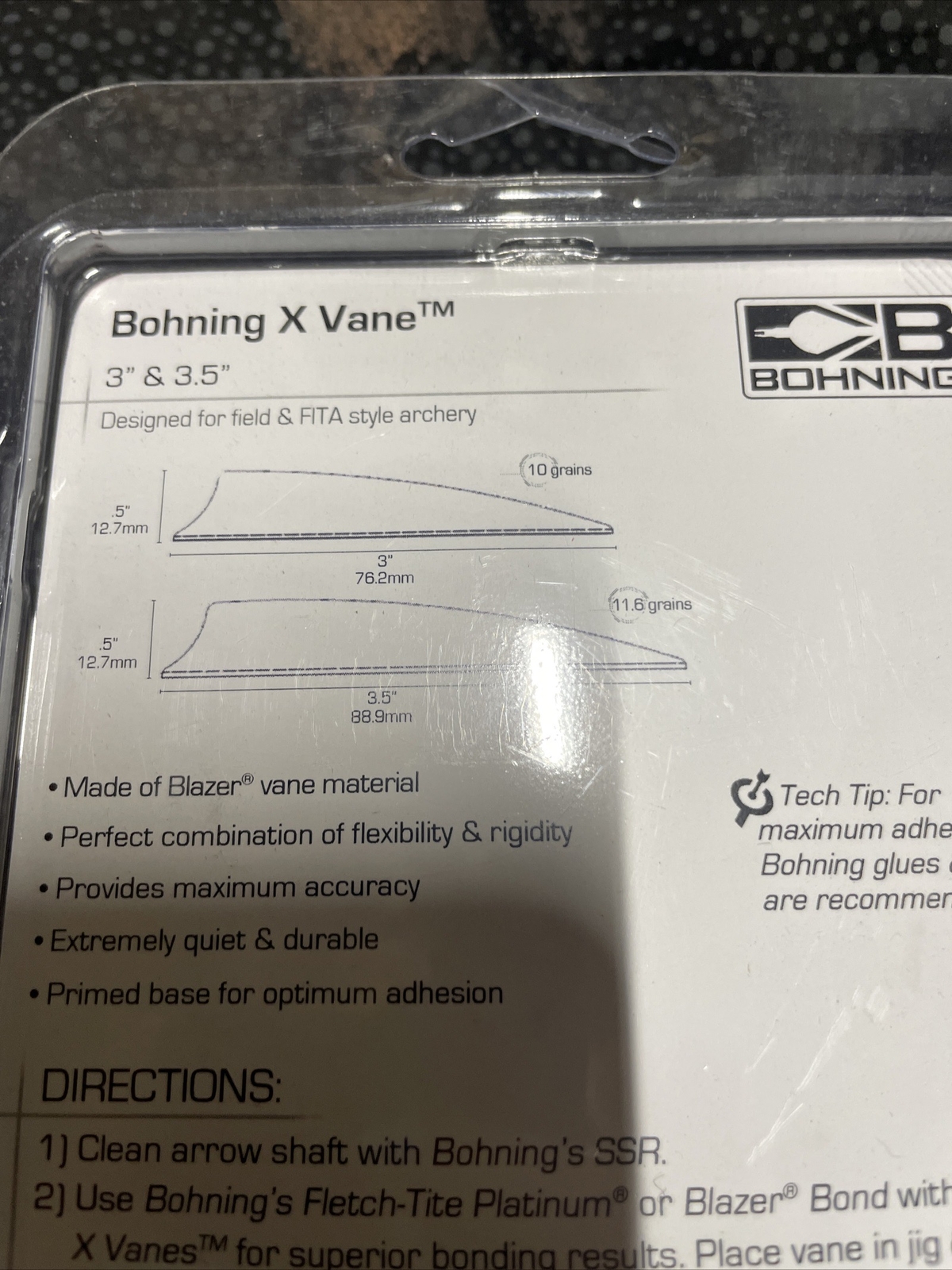 Bohning X Came 3.5” 100 Pack