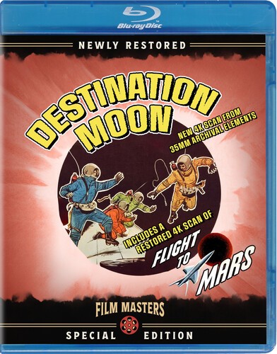 Destination Moon / Flight to Mars [New Blu-ray] Special Ed