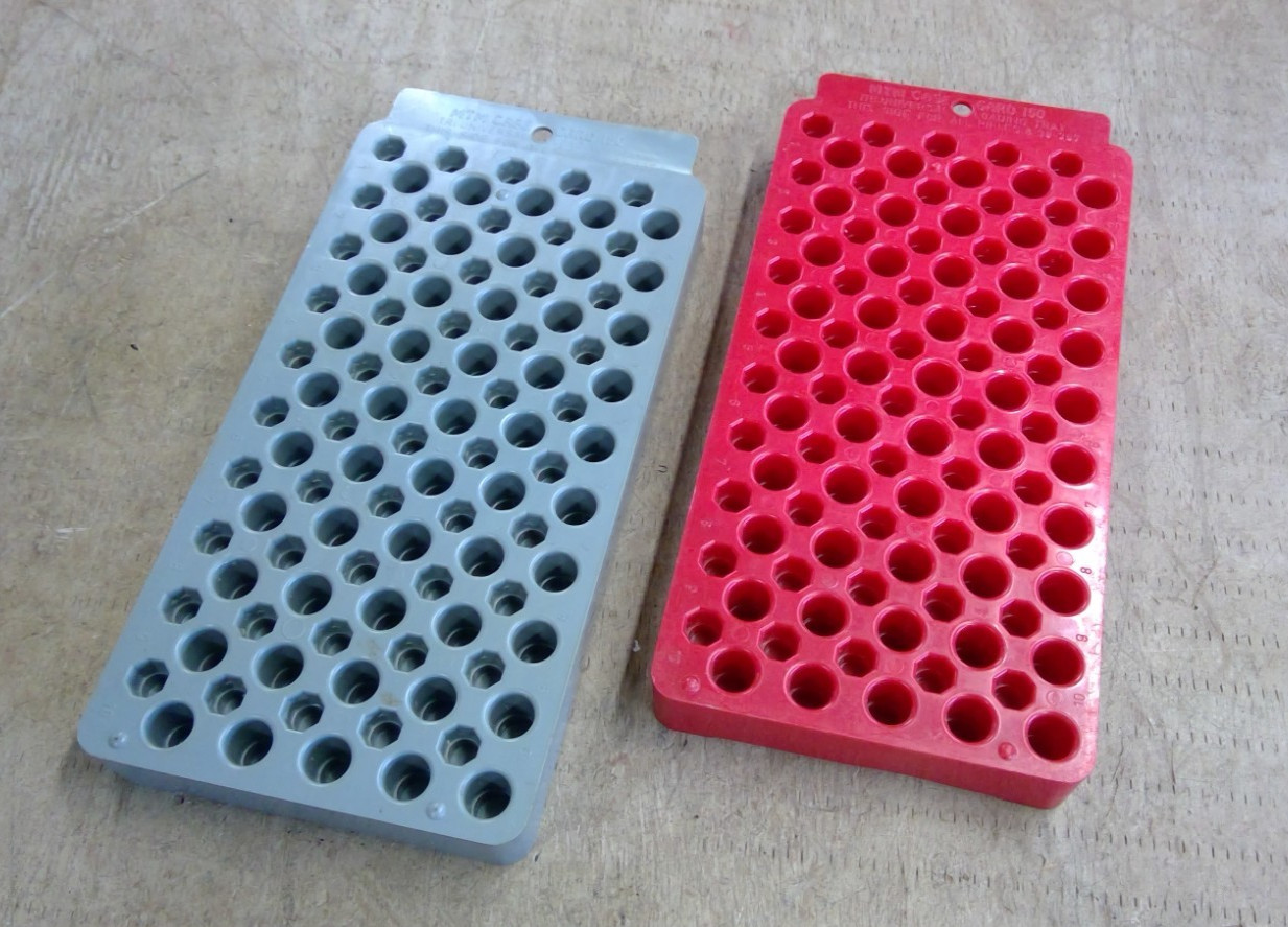 2 MTM Case Gard 150 Loading Tray Block Rifles & Pistols Holds 50 Rounds Each