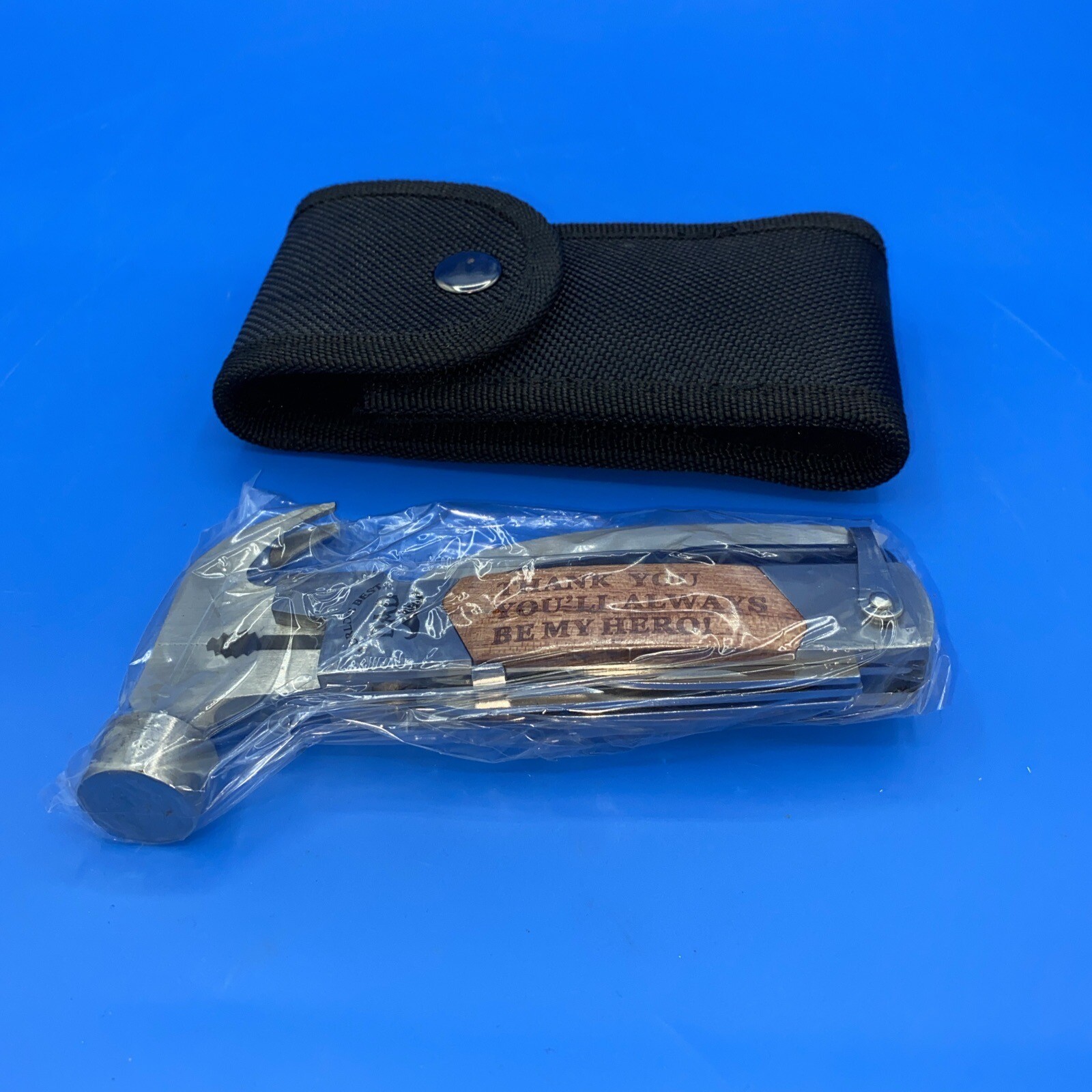 VEITORLD All in One Survival Tools Small Hammer Multitool Gifts for Dad