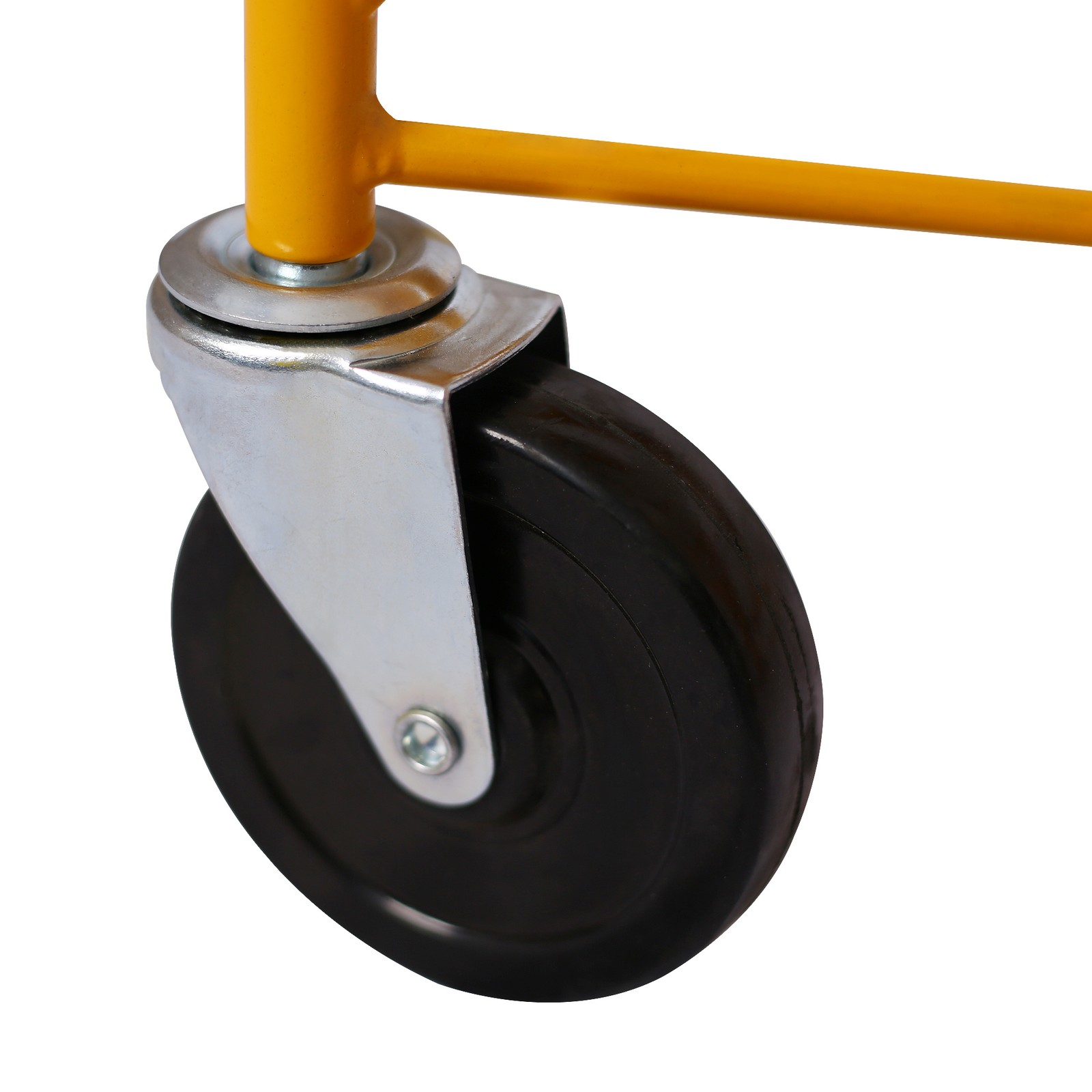 Drywall Lift Jack Rolling Panel Hoist 16 ft Yellow