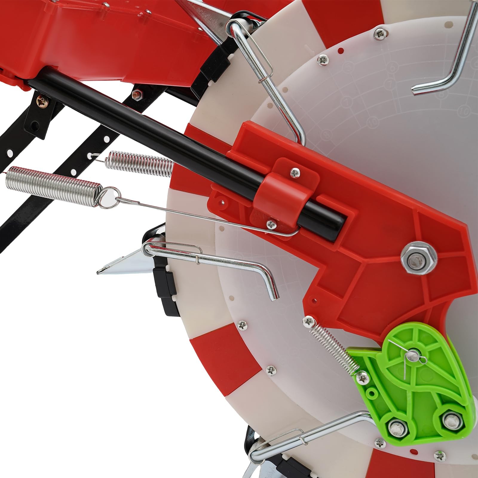 Manual Seeder 7 Nozzles Handheld Adjustable Depth for Corn Soybean Peanut