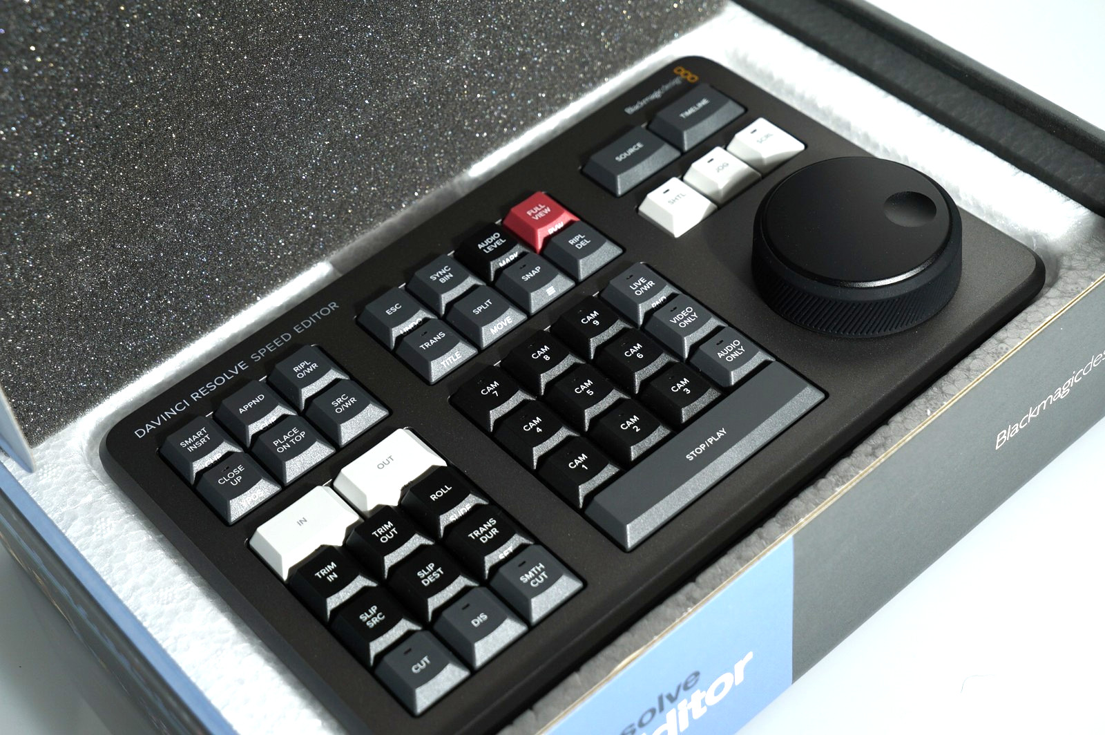 Blackmagic Design DaVinci Resolve Speed Editor Keyboard Video Editing New