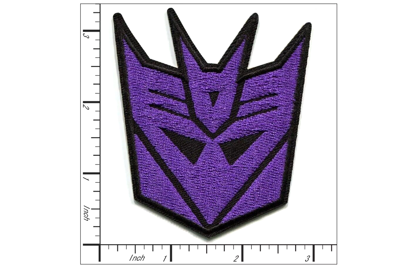 Transformers Decepticons Embroidered Iron On Patch Classic Logo Badge