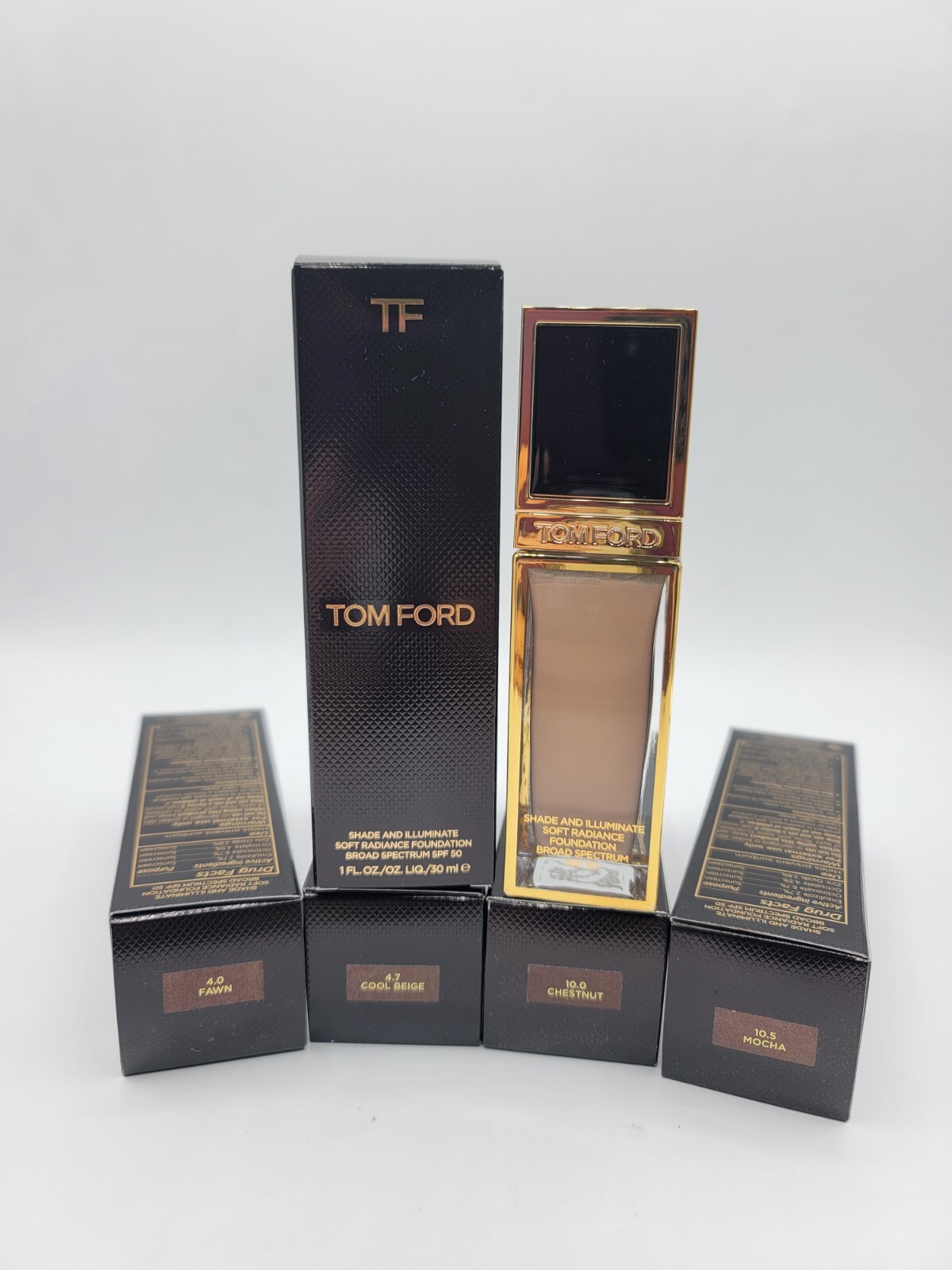 TOM FORD SHADE AND ILLUMINATE SOFT RADIANCE FOUNDATION SPF50 PICK YOUR SHADE NIB