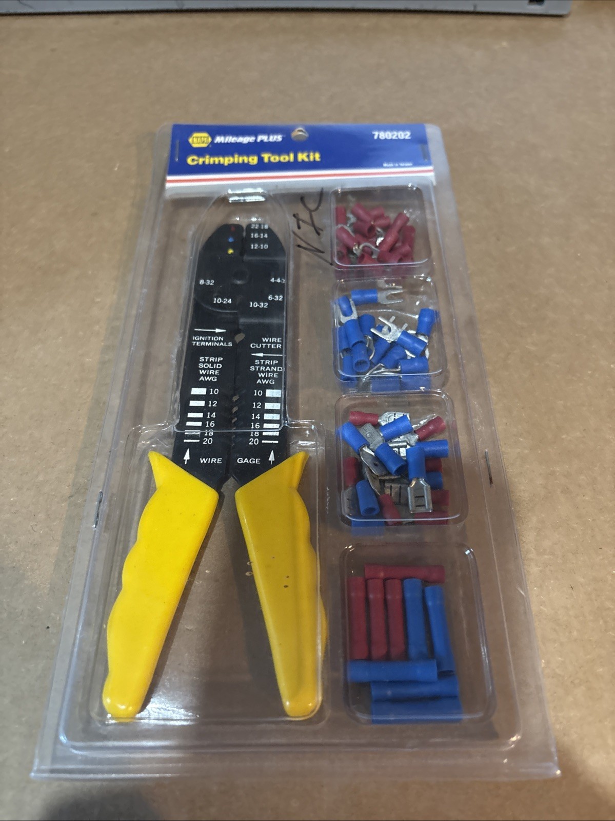 Napa Mileage Plus 780202 Crimping Tool Kit New