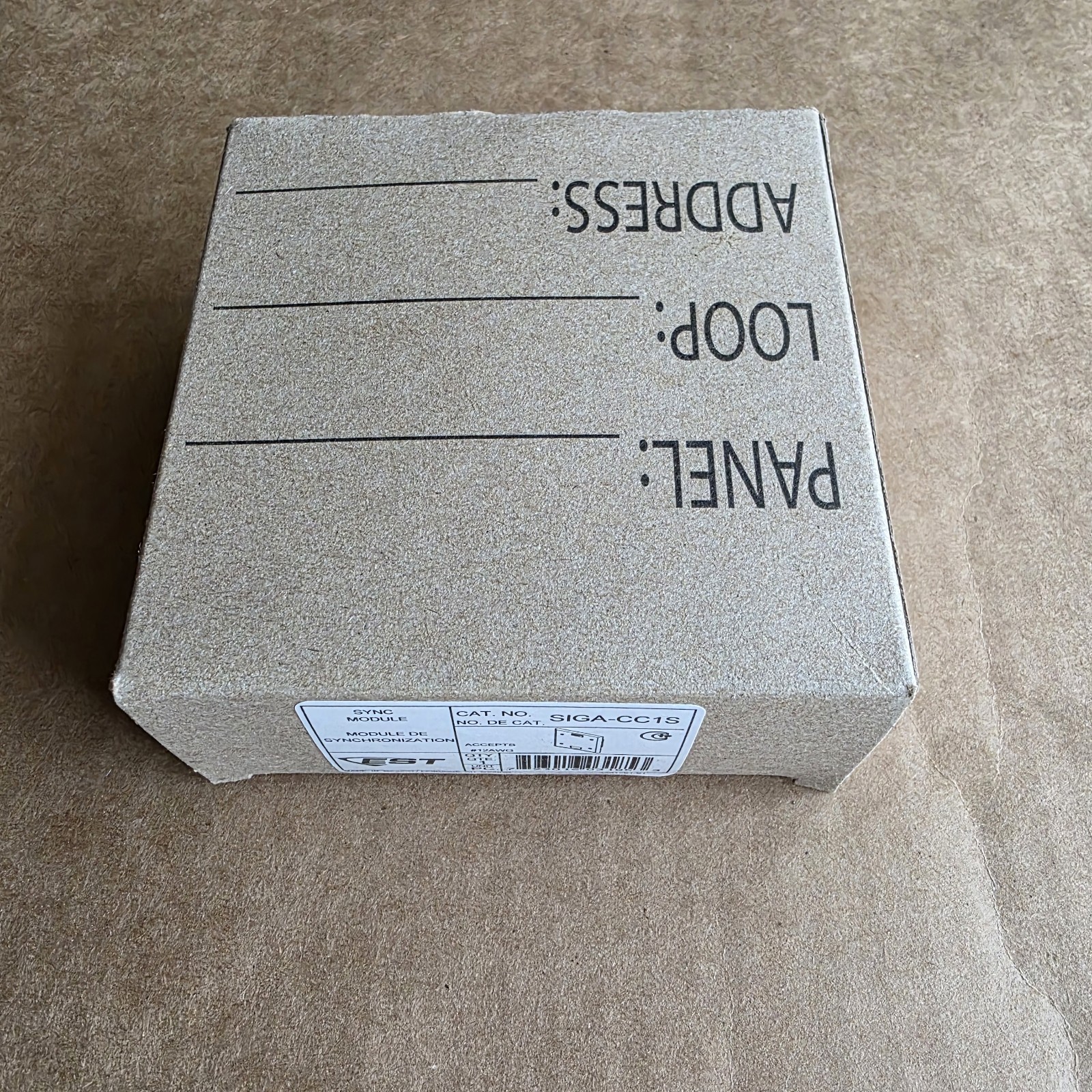 Edwards EST SIGA-CC1S SYNC Module - New