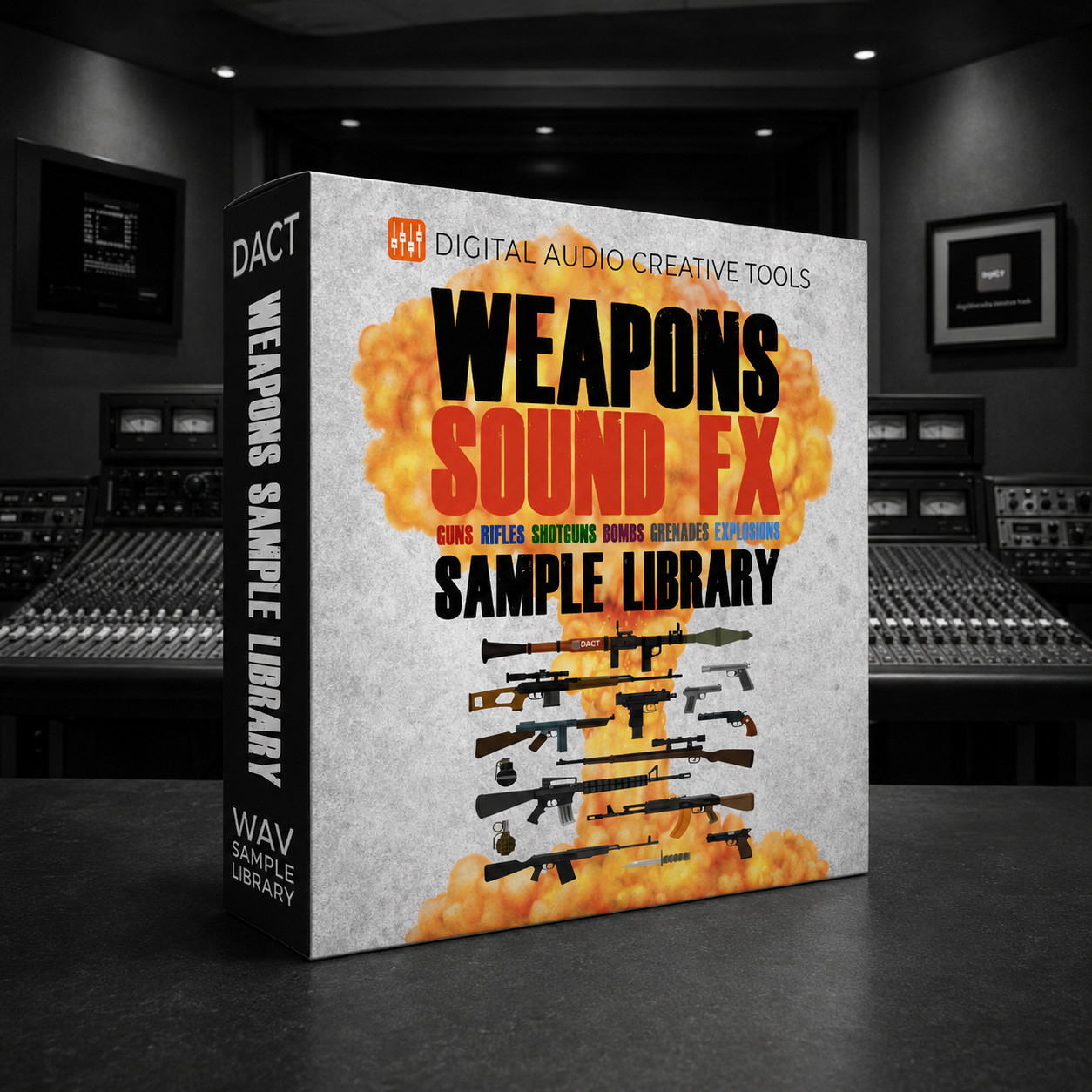 Weapons Sound FX Sample Library
