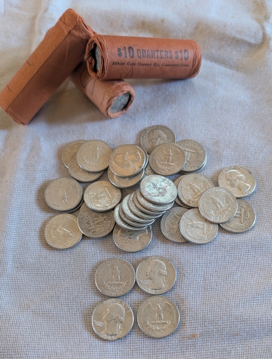 Washington Quarter (1932-1964) 1964 90% Silver Circulated Varying Conditions