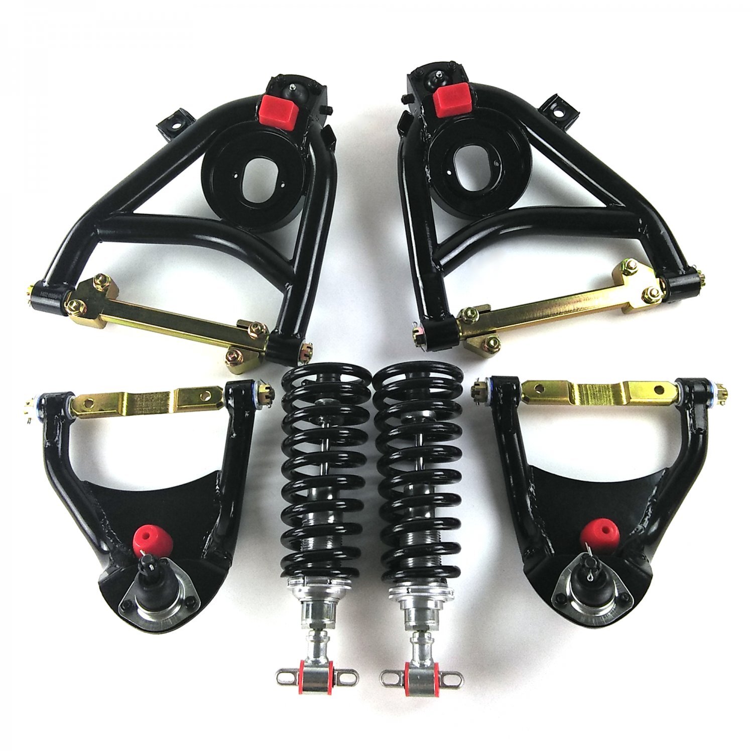 Tubular Control Arms & Big Block BBC Front Coilover Conversion 1955-57 Chevy Car