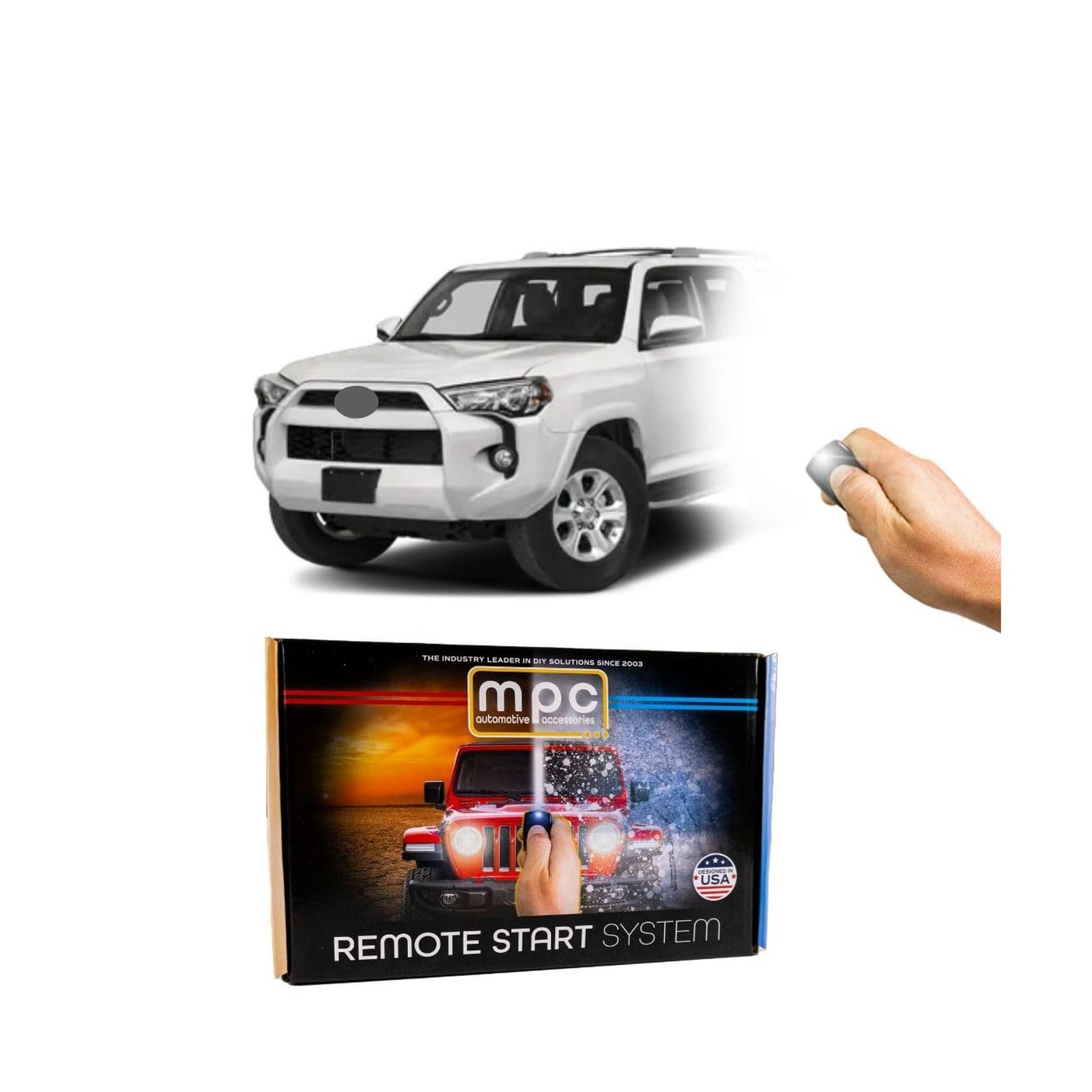 MPC Remote Start Kit Compatible with Toyota 4Runner 2010-2019 || Press   Ke...