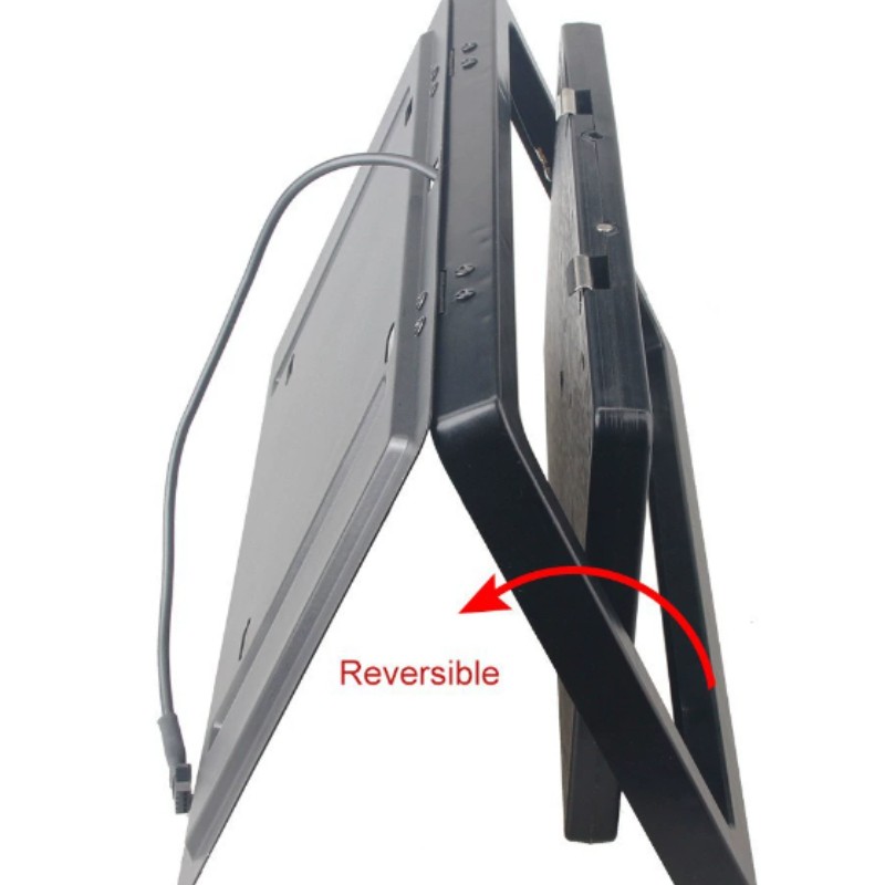 Car Front+Rear Plate Frame Holder with Wireless Remote US Standard For Car Shows