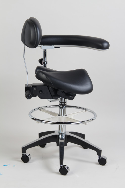 Dental Doctor Assistant Rimostool Sleek Saddle Assistant Stool, Premium Quality!