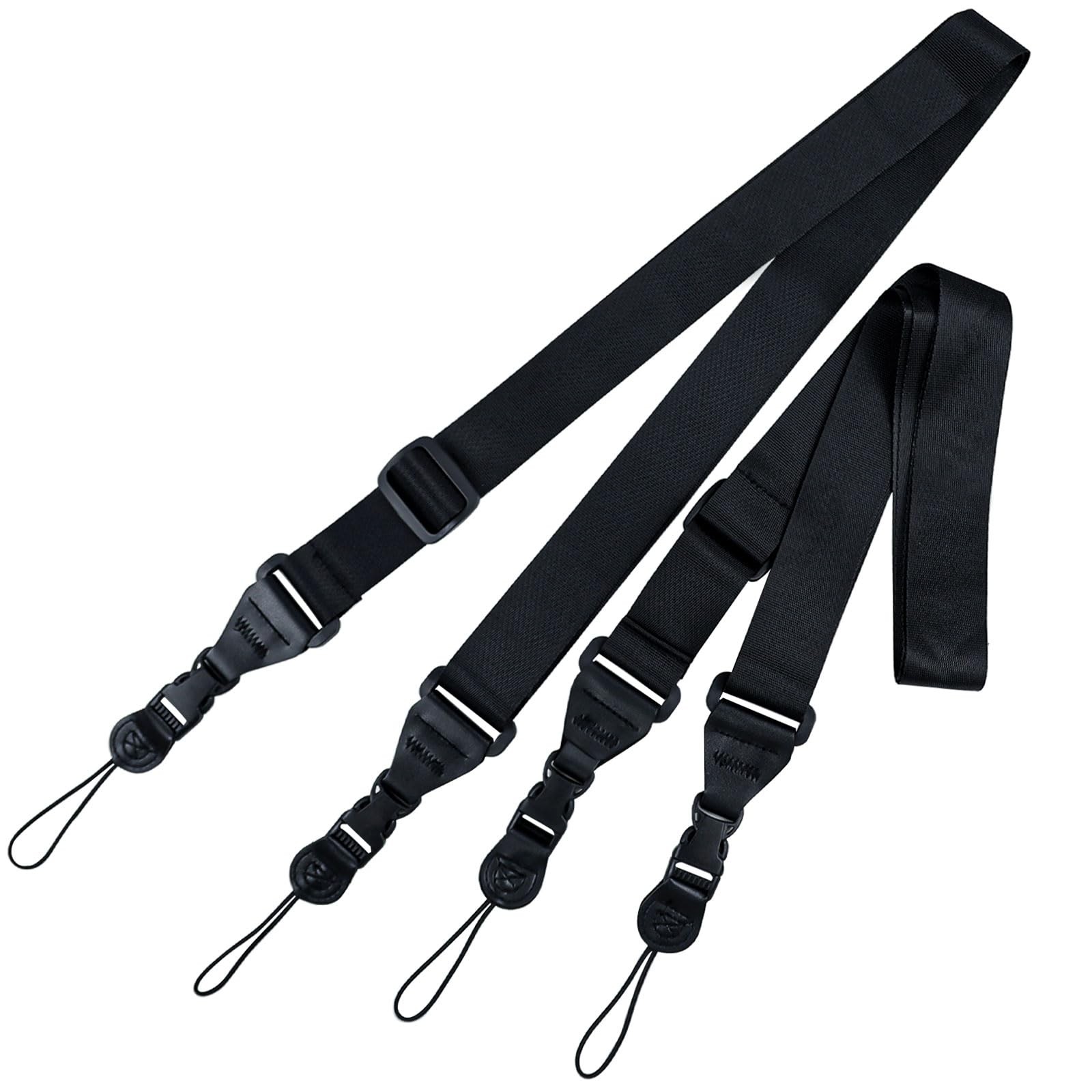 2-Pack Adjustable Nylon Shoulder Strap with Quick Release – Universal Neck La...