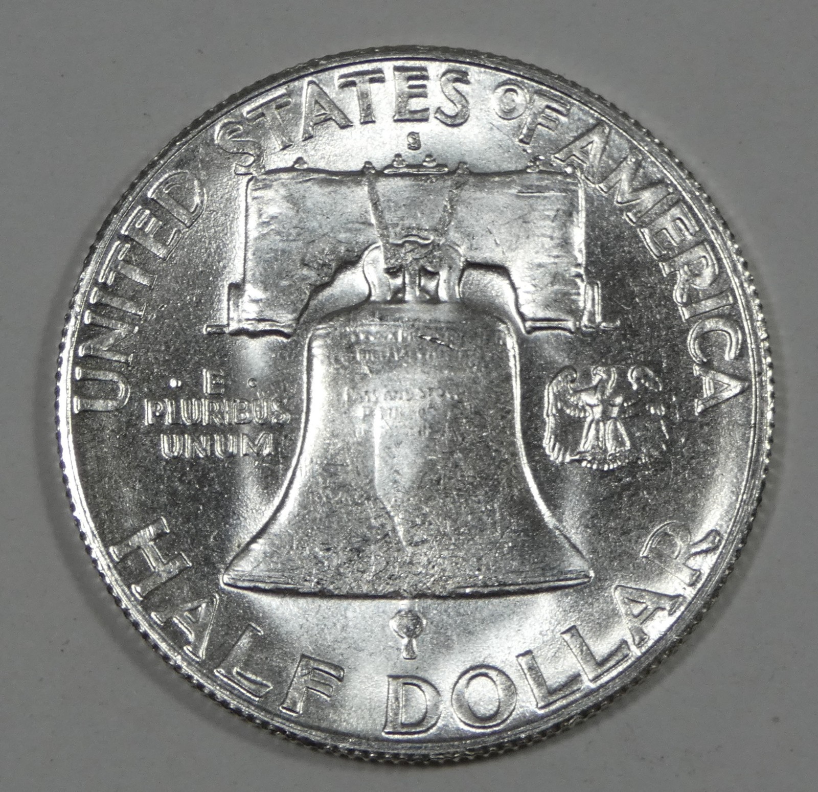 1949-S Franklin Half Dollar Nice BRILLIANT UNCIRCULATED Silver 50c