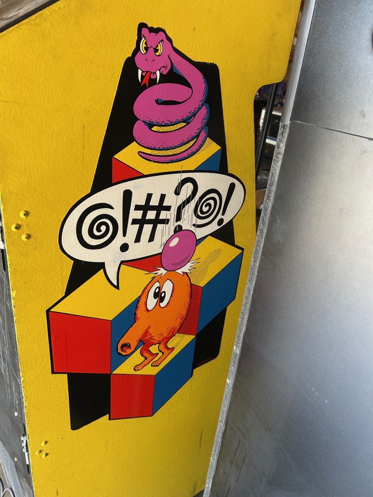 Qbert Full Size Arcade Game Machine