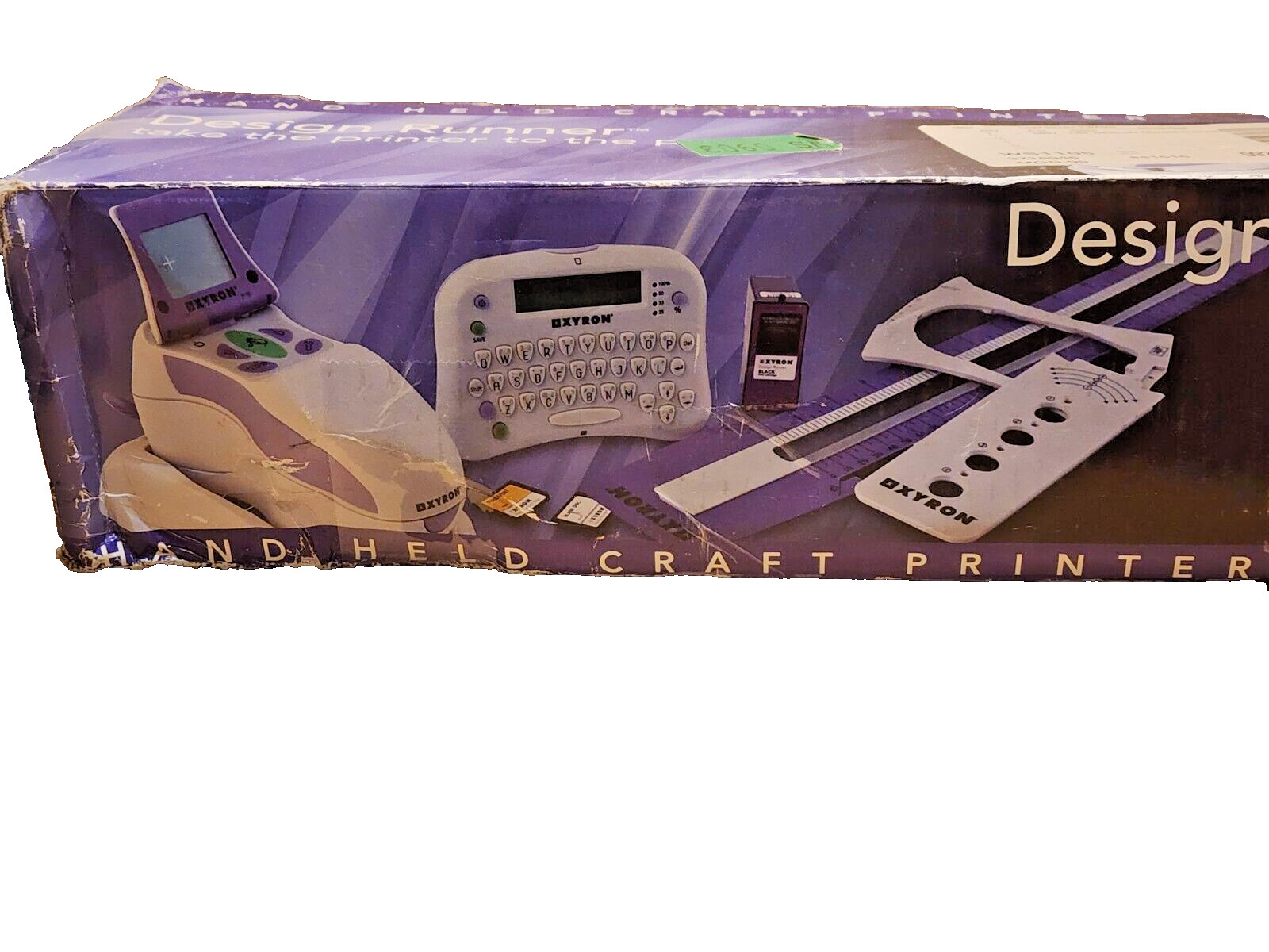 Xyron Design Runner Handheld Craft Printer + Accessory Kit + 3 Disc Starter ++