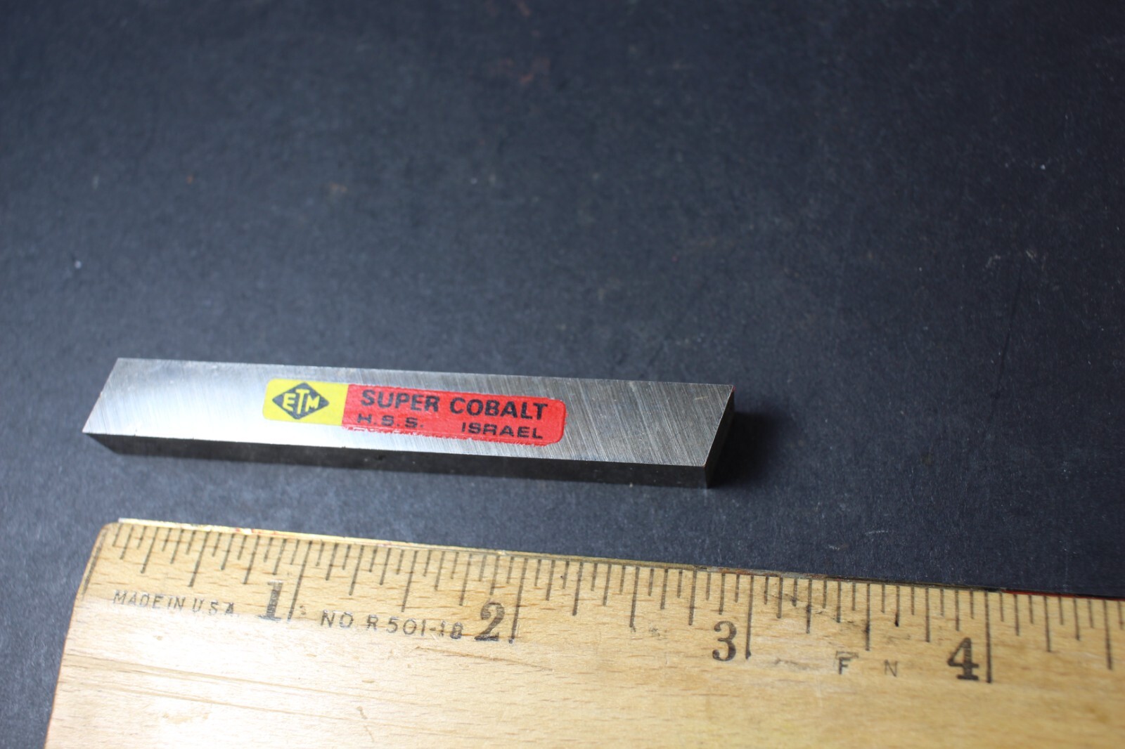 ETM 3/8" X 3/8" X 3" HSS Super Cobalt Tool Bit NOS
