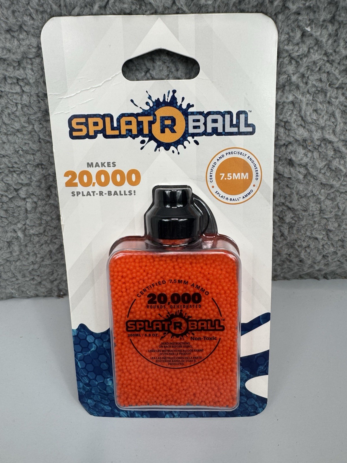 SPLAT R BALL MAKES 20000 SPLAT-R-BALLS! 7.5 MM AMMO - NEW Sealed