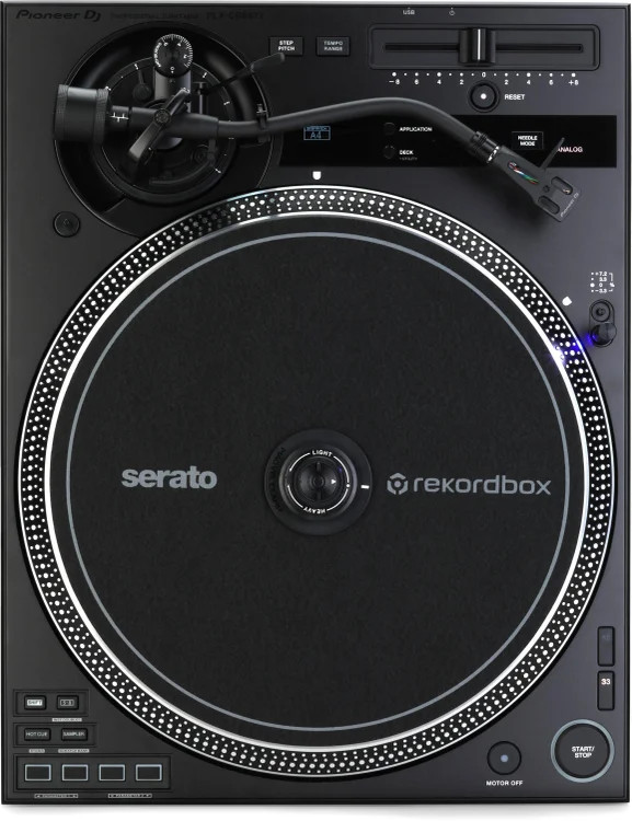 Pioneer DJ PLX-CRSS12 Hybrid Direct Drive Turntable with DVS
