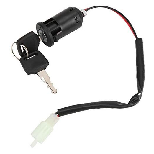 2 pcs Ignition Switch Lock and Key Set Tricycle Starter Electric Scooter