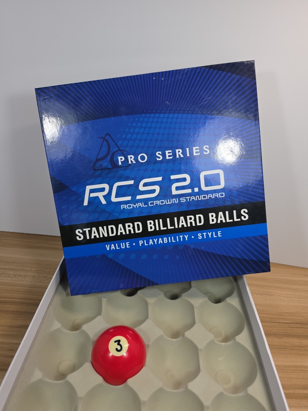 Black #3 Billard Pool Ball Regulation Size 6oz Pro Series Rcs 2.0